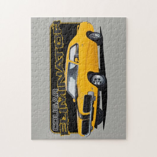 Gelber Puma-Eliminator Puzzle (Vertikal)