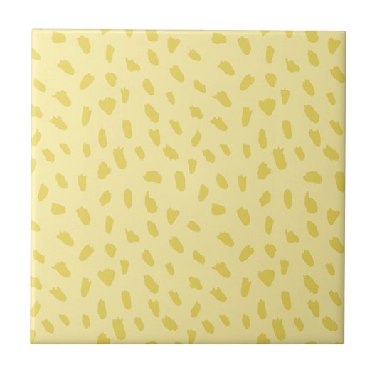 Gelber Punkt Fliese (Vorderseite)