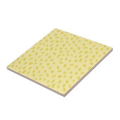 Gelber Punkt Fliese (Seite)