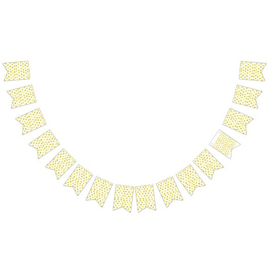 Gelber Punkt Wimpelkette (Alle)