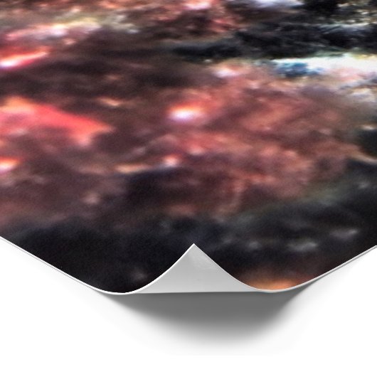 Gelber Rabbiter Poster (Ecke)