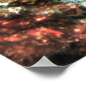 Gelber Rabbiter Poster (Ecke)