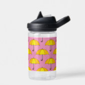 Gelber Regenschirm Trinkflasche (Links)