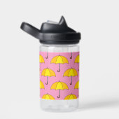 Gelber Regenschirm Trinkflasche (rechts)