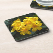 Gelber Rhododendron Untersetzer (Linke Seite)