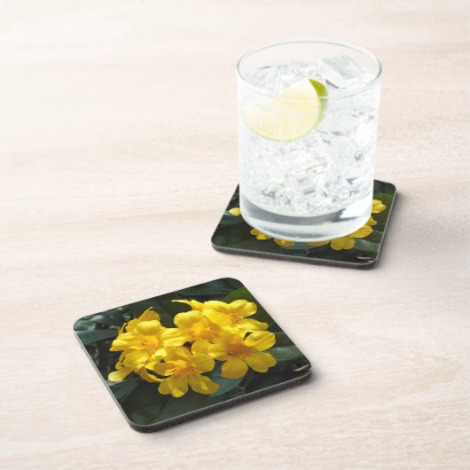 Gelber Rhododendron Untersetzer (Rechte Seite)