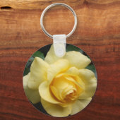 Gelber Rose Schlüsselanhänger (Vorderseite)