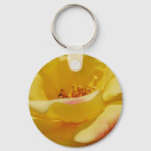 Gelber Rose Schlüsselanhänger (Vorderseite)