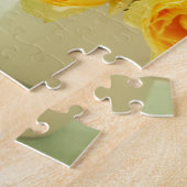gelber Rosenstrauß Puzzle (Seite)