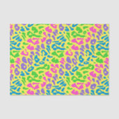 Gelber Rücken Leopard Neopard Decoupage Seidenpapier (Vorderseite)