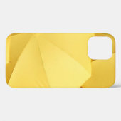 Gelber Schirm Case-Mate iPhone Hülle (Rückseite (Horizontal))