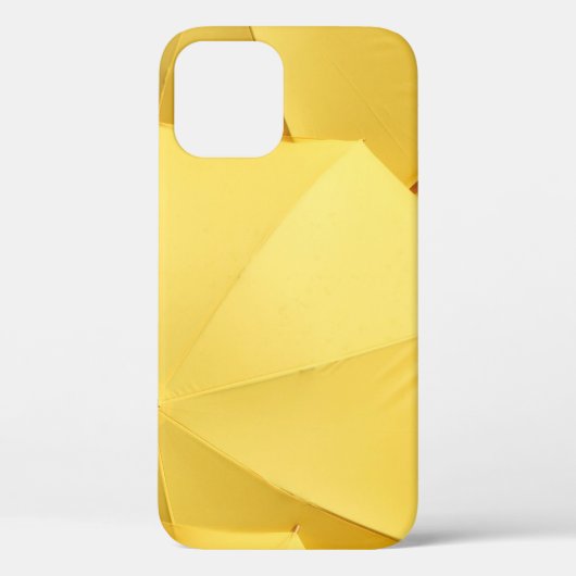 Gelber Schirm Case-Mate iPhone Hülle (Rückseite)