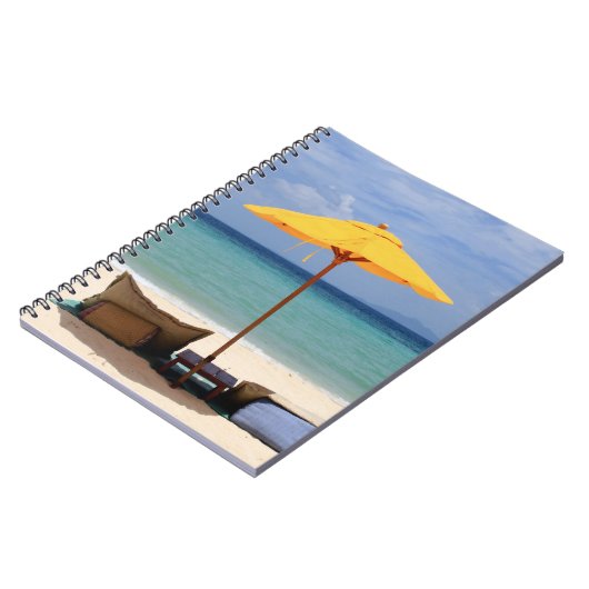 Gelber Schirm Notizblock (Linke Seite)