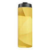 Gelber Schirm Thermosbecher (Vorderseite)