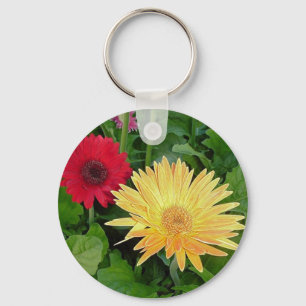 Gelber Schlüsselanhänger