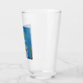 Gelber Schmetterling Glas (Links)