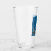Gelber Schmetterling Glas (Rechts)