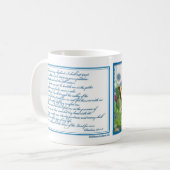gelber Schmetterling Kaffeetasse (Vorderseite Links)