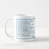 gelber Schmetterling Kaffeetasse (Links)
