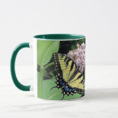 Gelber Schmetterling Tasse (Links)