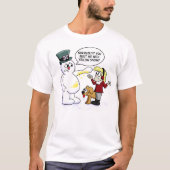 Gelber Schnee T-Shirt (Vorderseite)