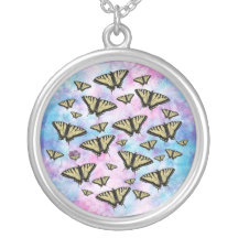 Gelber Schwalbenschlauch Schwanz Butterfly