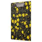 Gelber Schwarzschmetterlingshuhn | Schmetterlingsk Klemmbrett (Links)