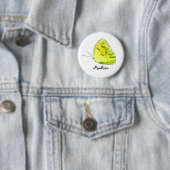 Gelber Schwefel-Schmetterlings-personalisierter Button (Beispiel)