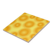Gelber Schweizer Käse Fliese (Seite)