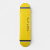 Gelber Skate Skateboard (Vorne)