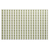 Gelber Softball-Punkt Stoff (Fat Quarter (45,7 x 55,9 cm))