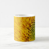 Gelber Sonnenblumenkaffee Kaffeetasse (Mittel)