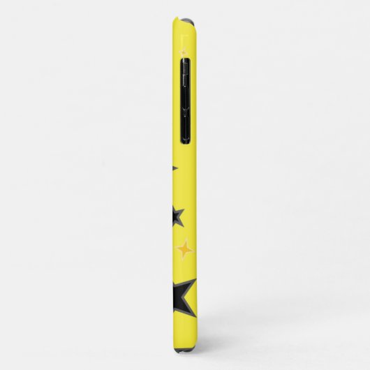 gelber Star Case-Mate iPhone Hülle (Hinten/Links)
