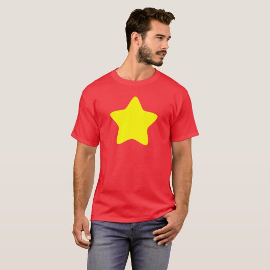 Gelber Star-T - Shirt (Vorne ganz)