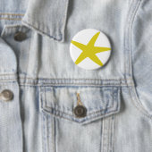gelber Starfishstern Button (Beispiel)