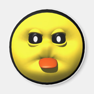 Gelber Stehhalter Magnet