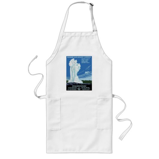 Gelber Steinpark - alter zuverlässiger Geysir Lange Schürze (Vorne)