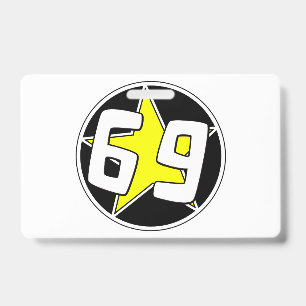 Gelber Stern 69  Ausweis