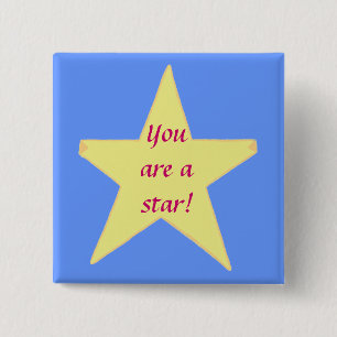Gelber Stern, Sie sind ein Stern Custom Buttons