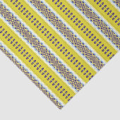 Gelber Streifen Seidenpapier (Ausschnitt)