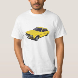 Gelber T - Shirt Toyota Corolla DX E70