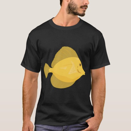 Gelber Tang T-Shirt (Vorderseite)
