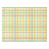 Gelber Tartan Kariert Tischdecke (Vorderseite (Horizontal))