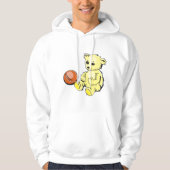 Gelber Teddybär Hoodie (Vorderseite)