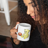 Gelber Teddybär Kaffeetasse