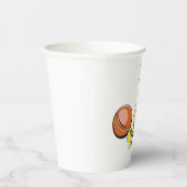 Gelber Teddybär Pappbecher (Rechts)