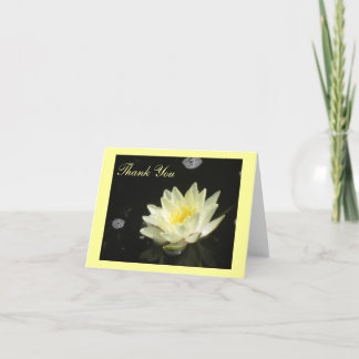Gelber Teich-Lilie Dankeskarte