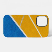 Gelber Teppich iPhone Hülle (Rückseite (Horizontal))