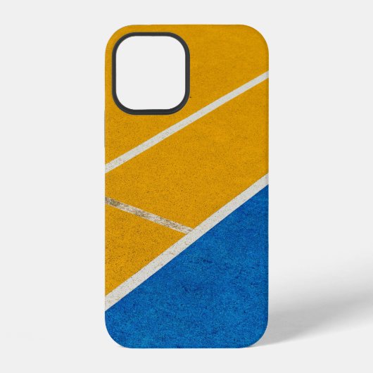 Gelber Teppich iPhone Hülle (Rückseite)