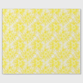 Gelber Tie Dye Geschenkpapier (Flach)